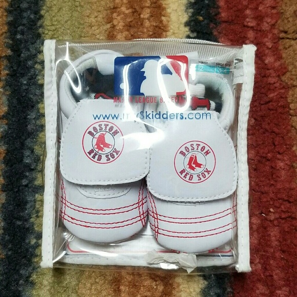 Boston Red Socks baby shoe - Picture 2 of 6